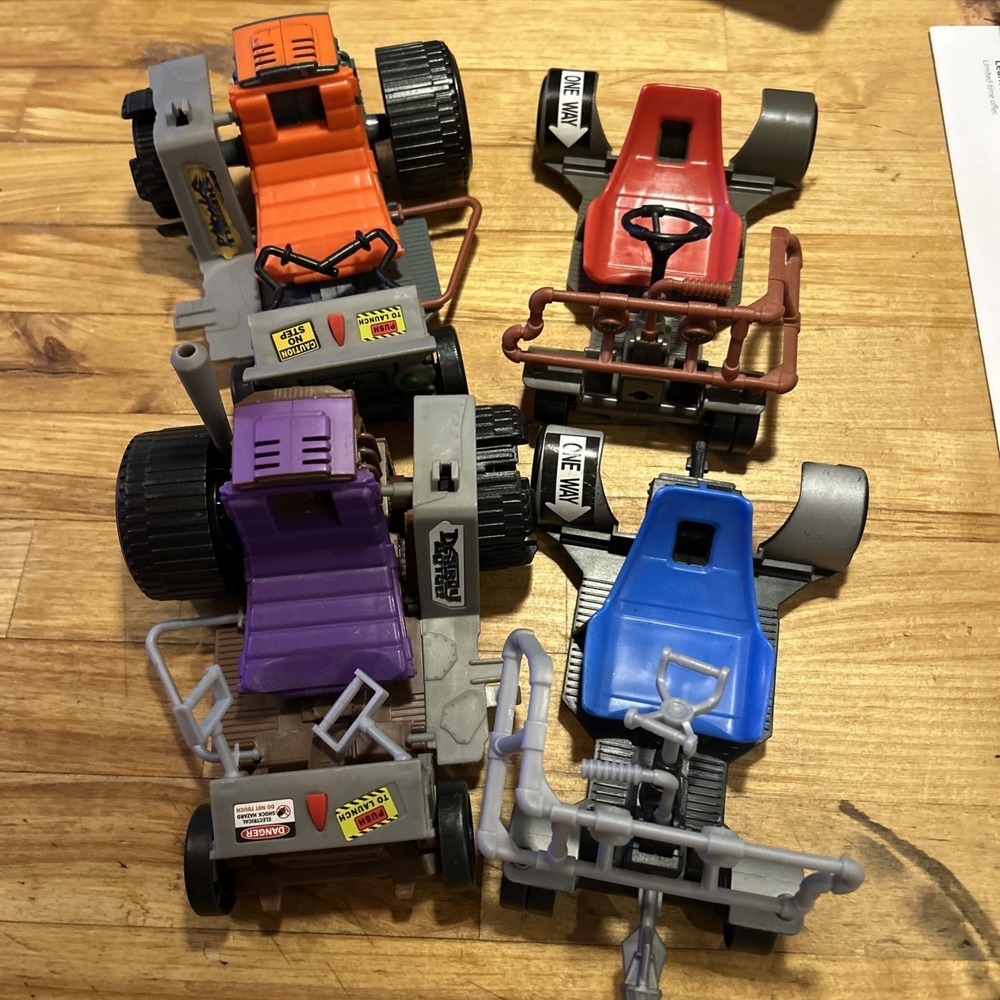 TMNT Viacom Playmates Patrol Buggy Vehicle Lot Teenage Mutant Ninja Cars D2
